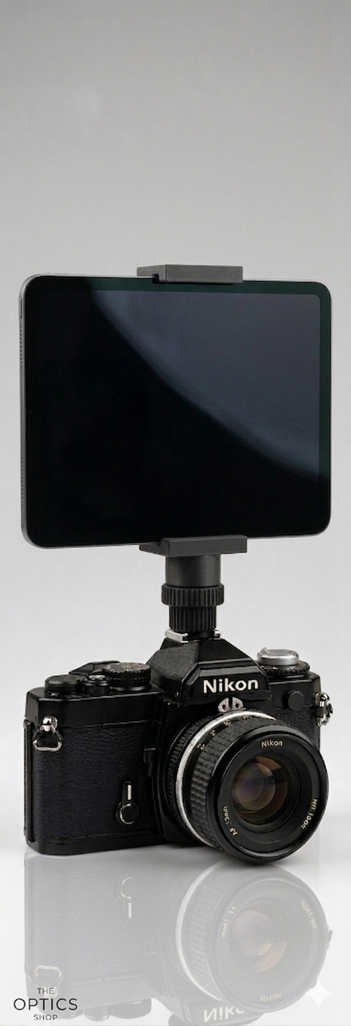 Sujeción de ipad en cámaras